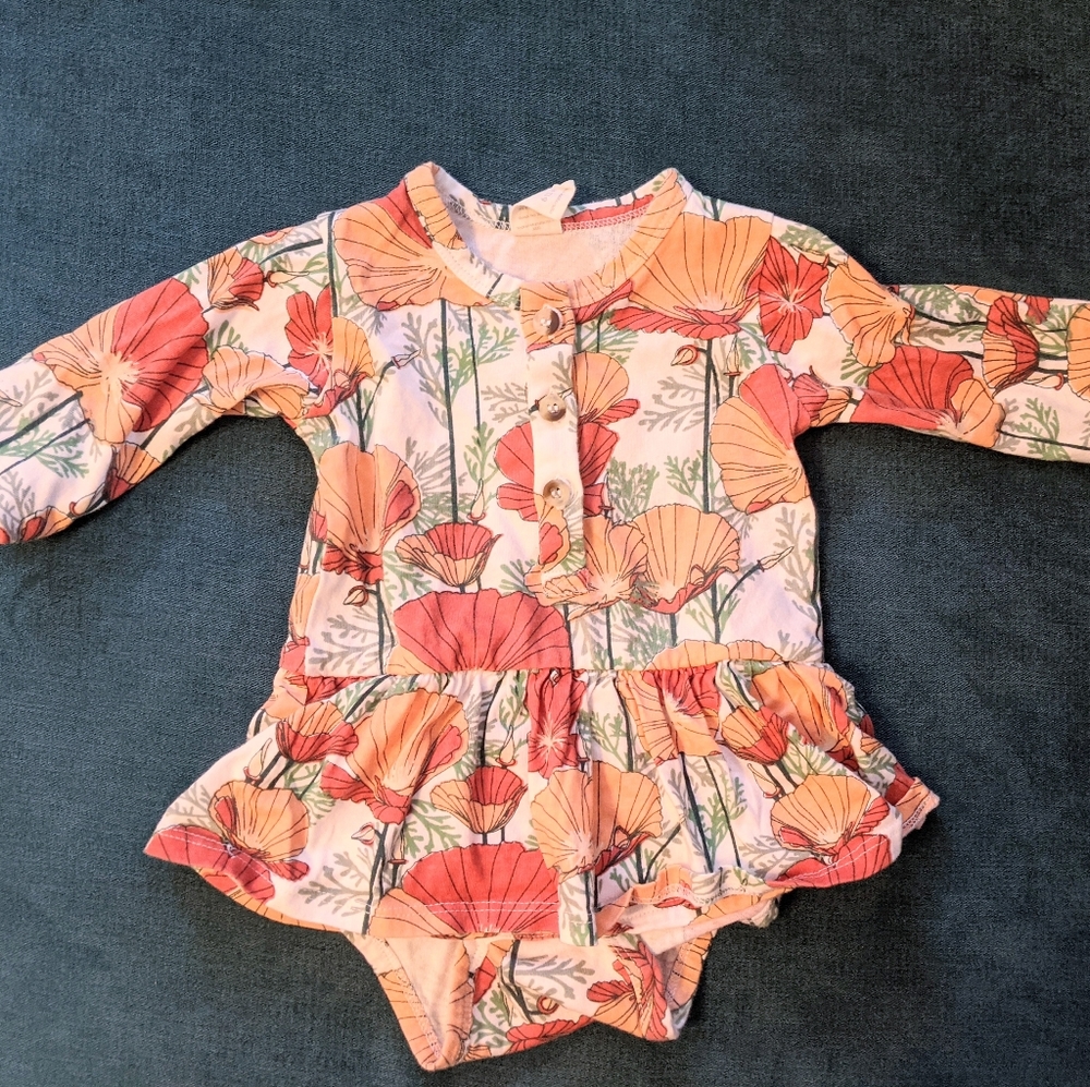 Kate Quinn California Poppies 6-12m